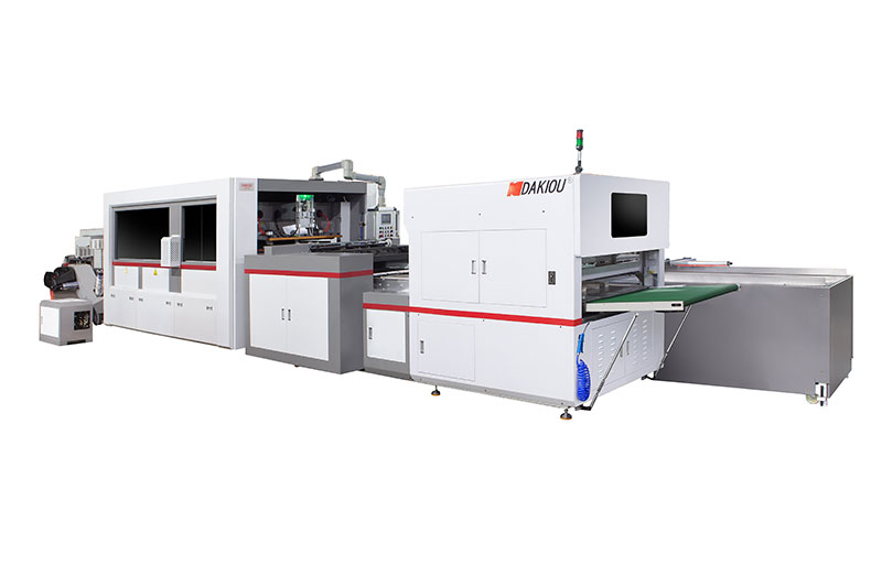 PY-950/1100/1200HS Roll Die Cutting Machine with Range Stripping